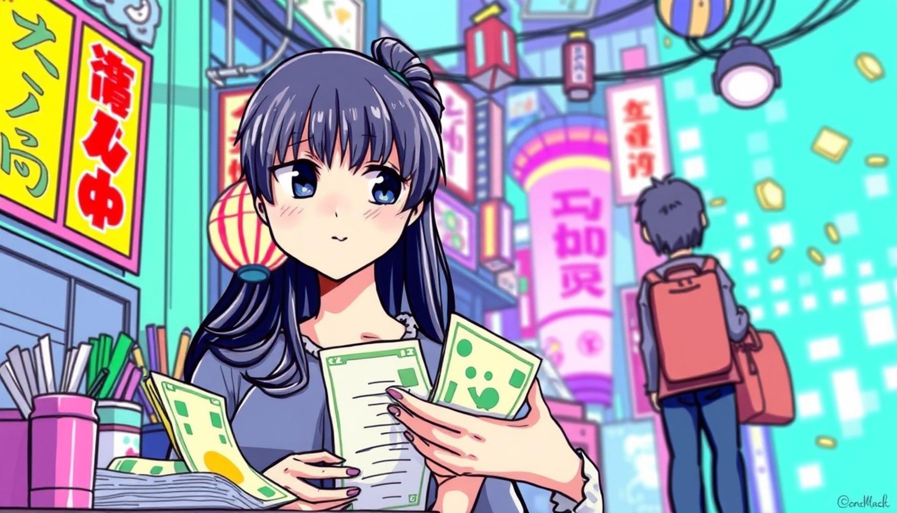 日本のポップカルチャーを活用する：アニメやマンガに関連する商品やサービスを作成して副収入を得る方法